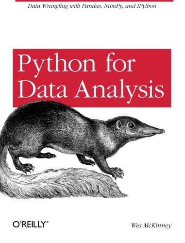 Cover: Python for Data Analysis: Data Wrangling with Pandas, NumPy, and IPython
