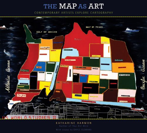 Cover: The Map as Art: Contemporary Artists Explore Cartography